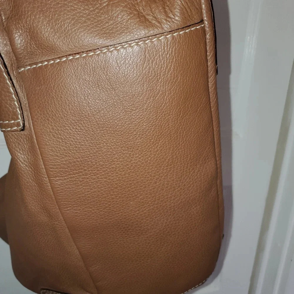 kate spade Brown Leather Satchel Shoulder Bag